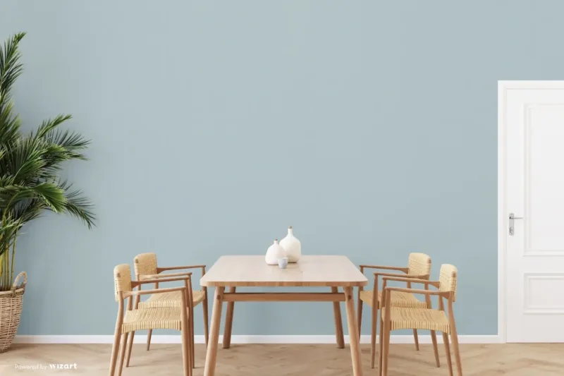 SK Filson Aqua Linen Plain Wallpaper