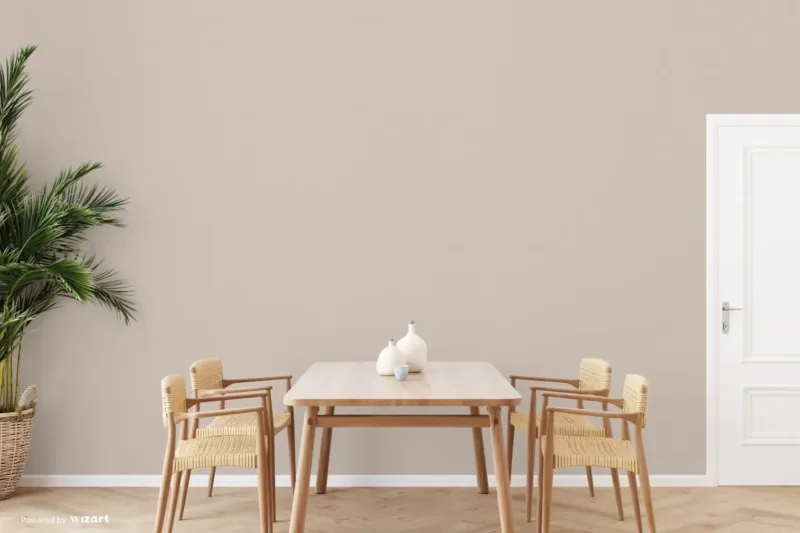 SK Filson Blush Pink Linen Plain Wallpaper