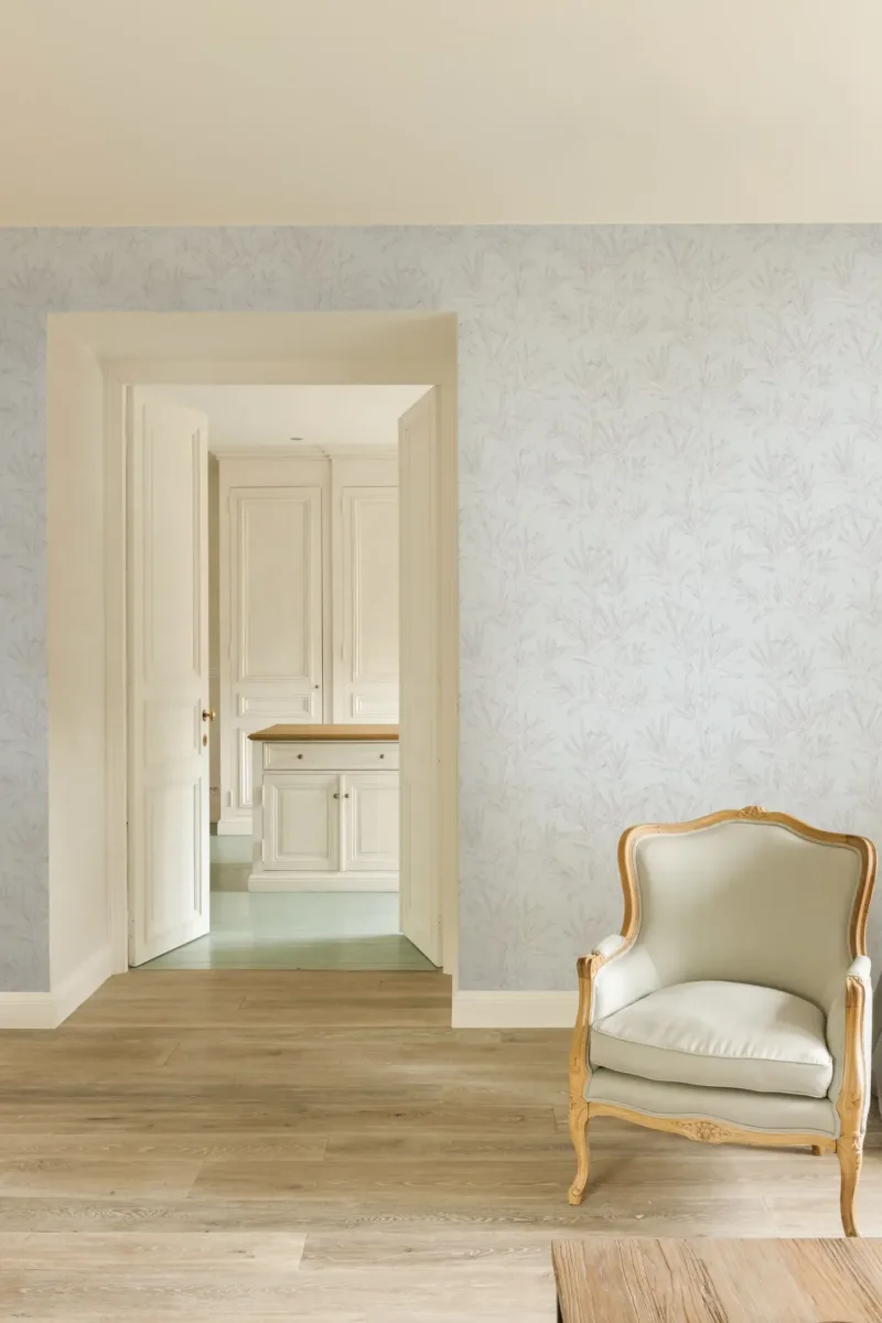 SK Filson Grey Leaves Wallpaper