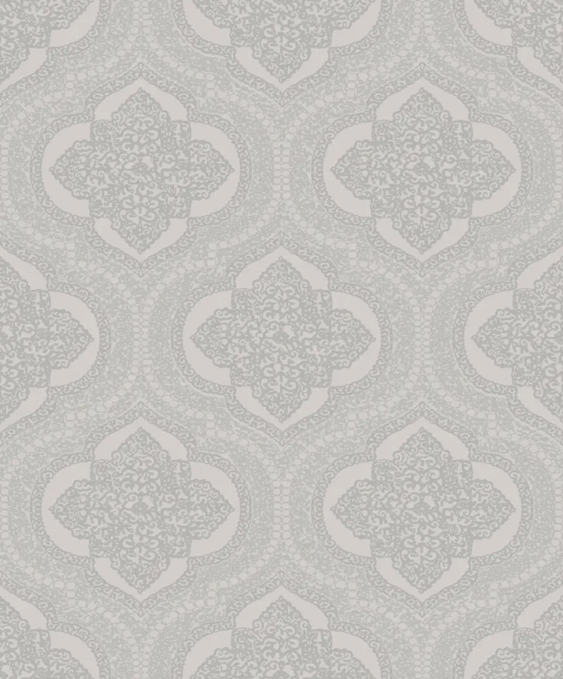SK Filson Grey Damask Wallpaper