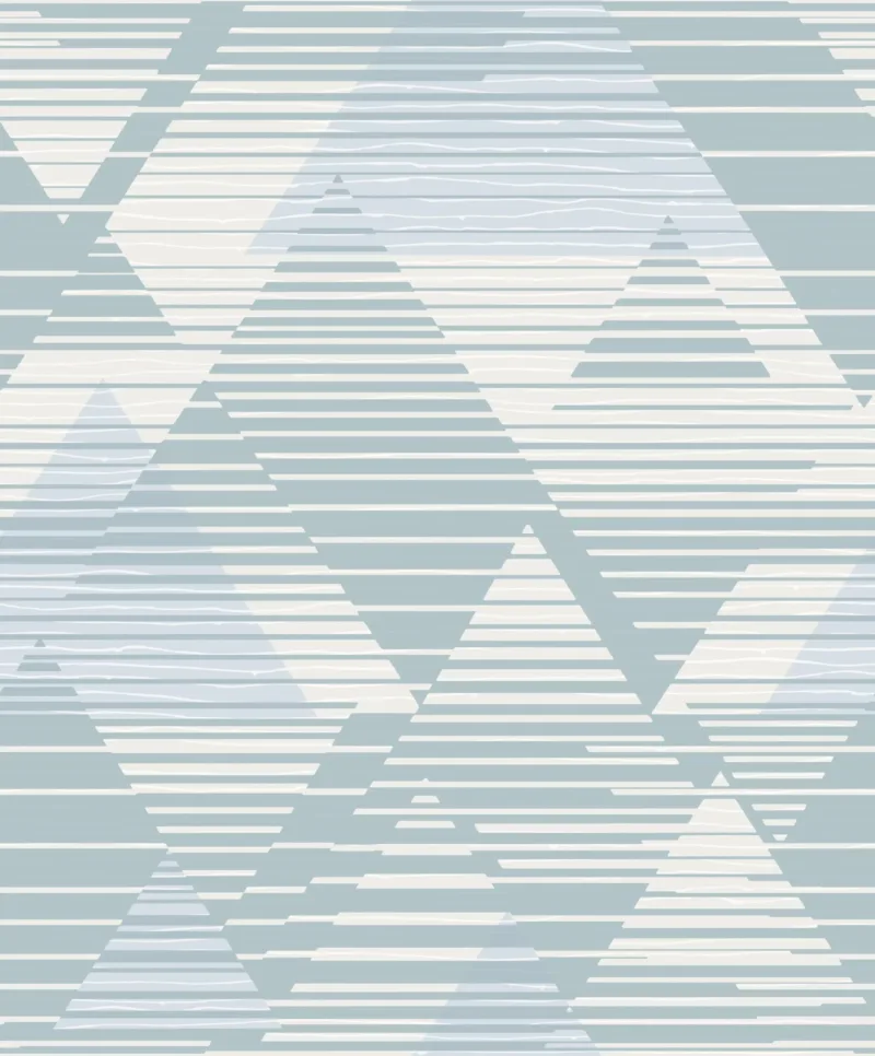 SK Filson Light Blue Prism Wallpaper