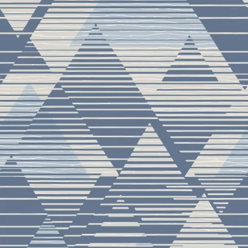 SK Filson Navy Blue Prism Wallpaper