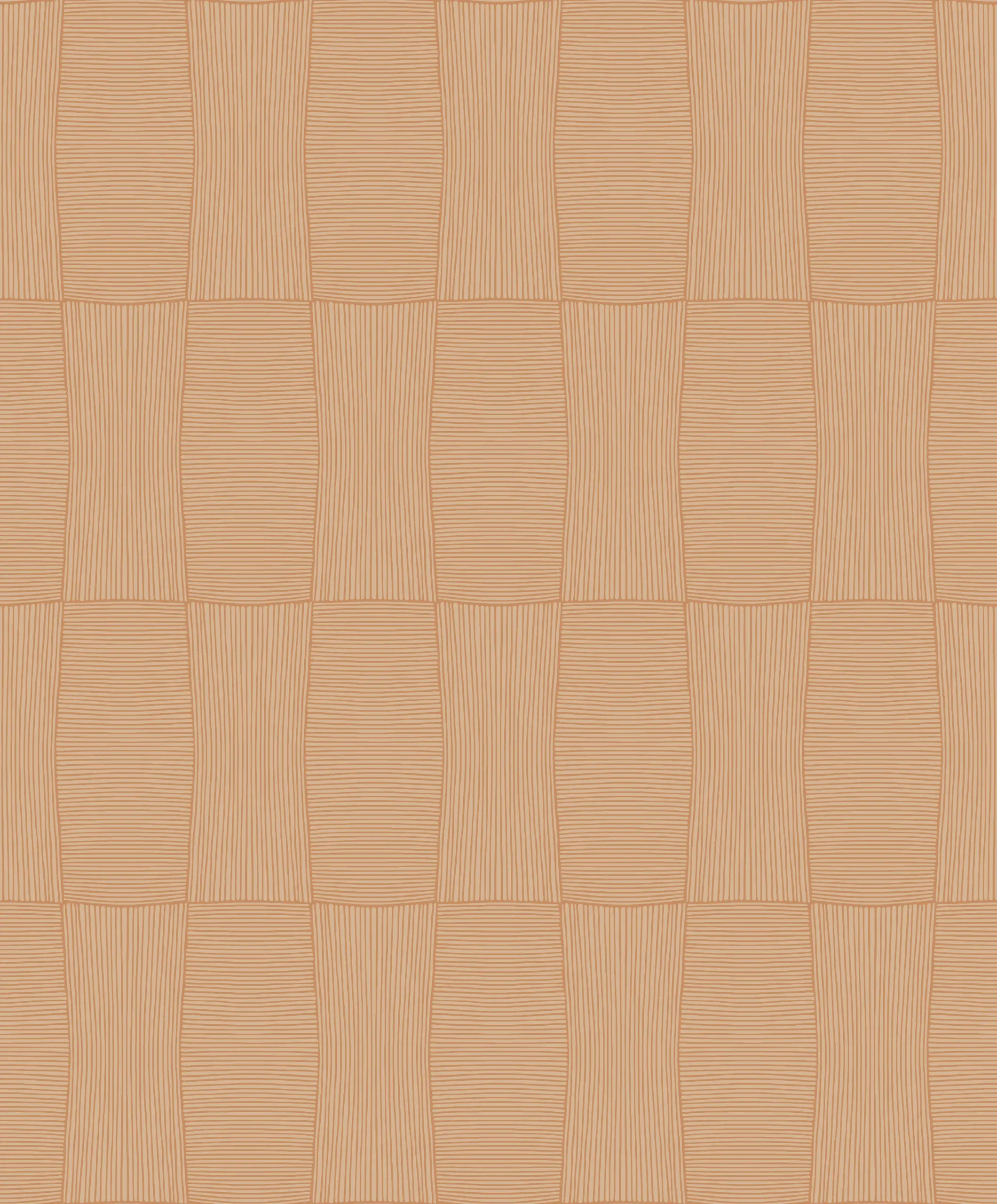 SK Filson Orange Blocks Wallpaper