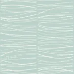 SK Filson Aqau Wavy Lines Wallpaper